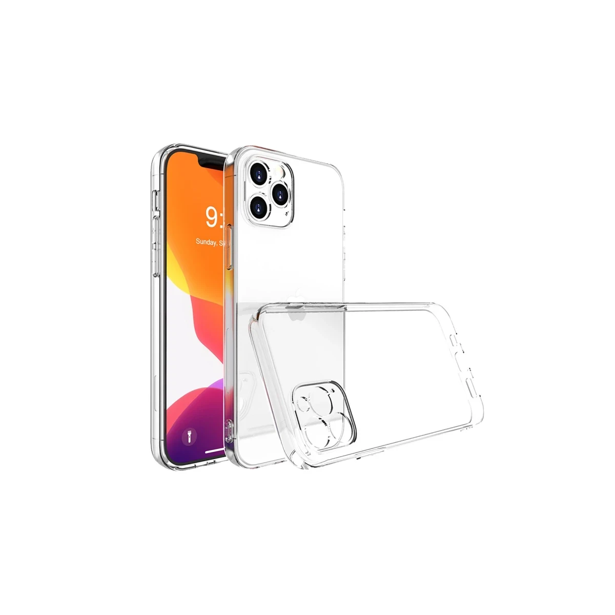 Apple iPhone 14 Pro Kılıf Lüx Şeffaf Silikon
