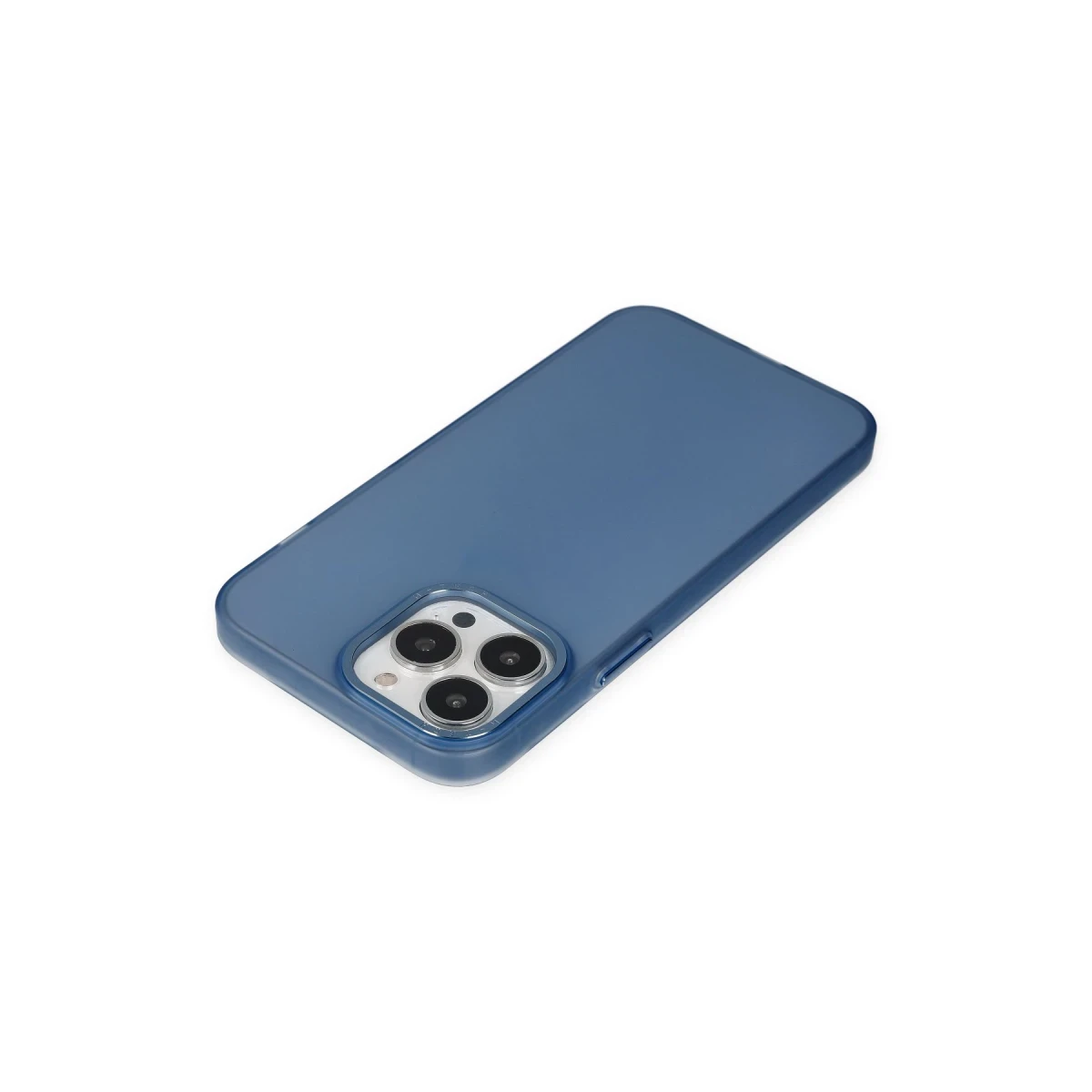 Apple iPhone 14 Pro Kılıf Modos Metal Kapak - Lacivert