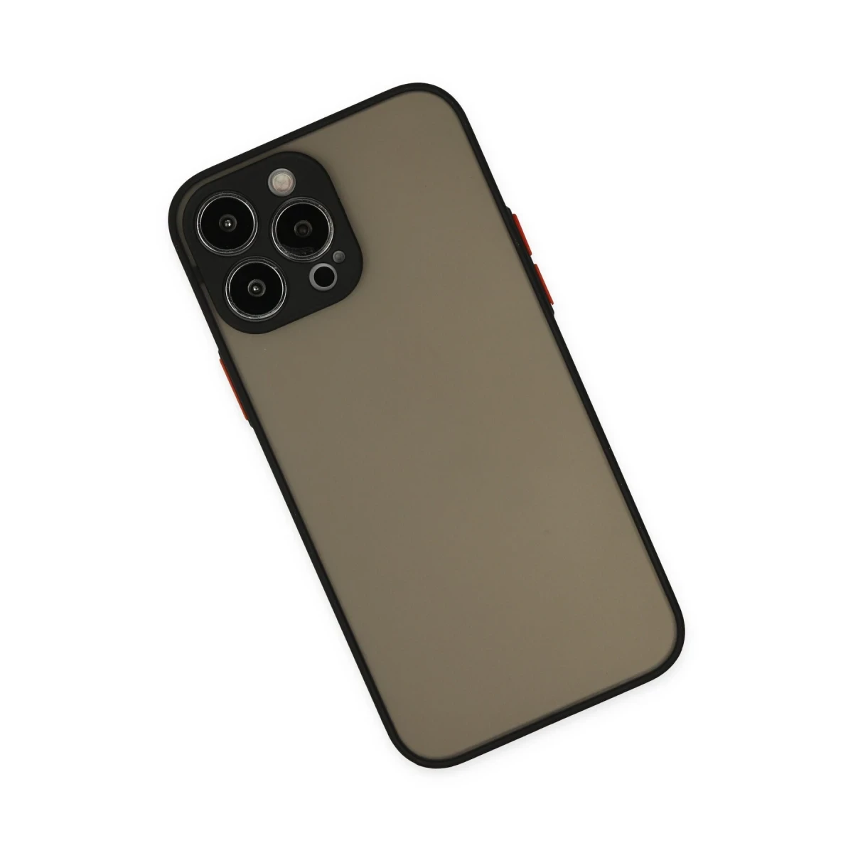 Apple iPhone 14 Pro Kılıf Montreal Silikon Kapak - Siyah
