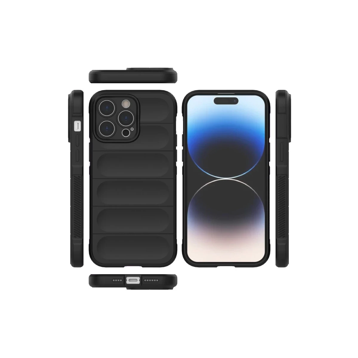 Apple iPhone 14 Pro Kılıf Optimum Silikon - Siyah