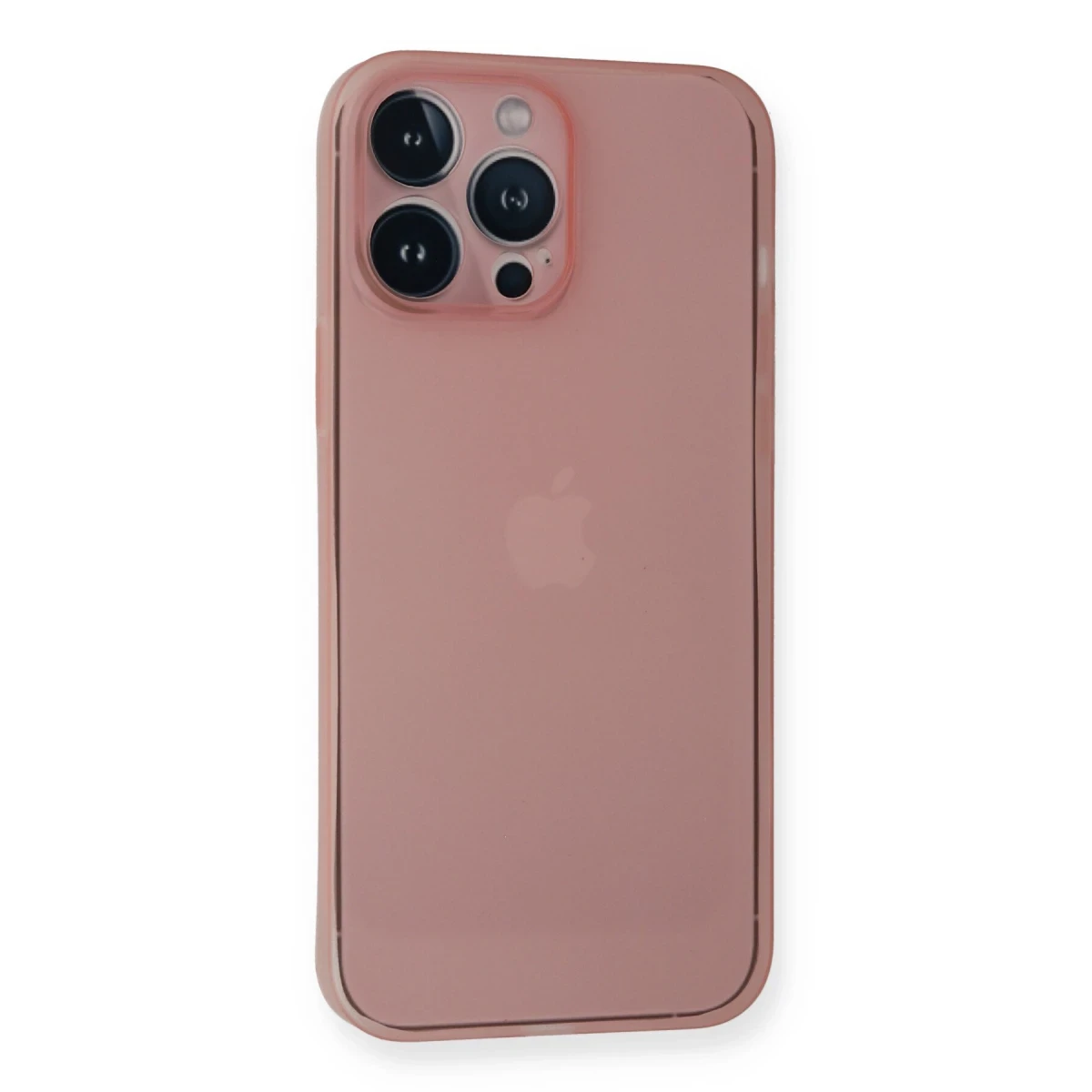 Apple iPhone 14 Pro Kılıf PP Ultra İnce Kapak - Pembe
