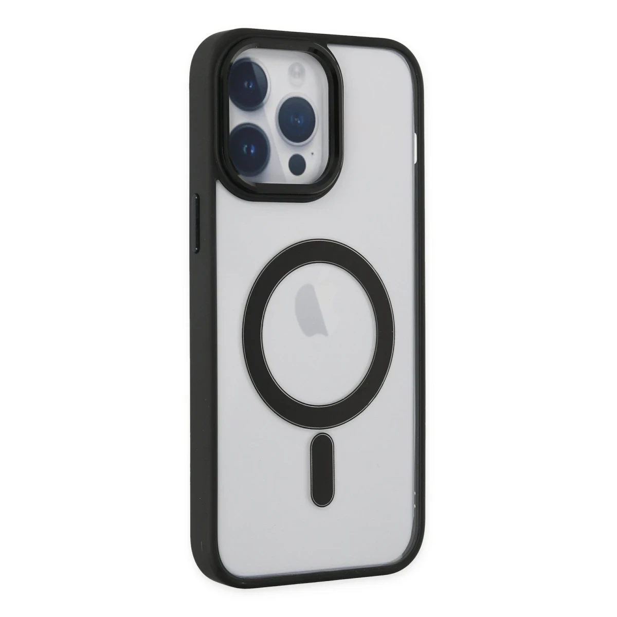 Apple iPhone 14 Pro Kılıf Room Magneticsafe Silikon - Siyah