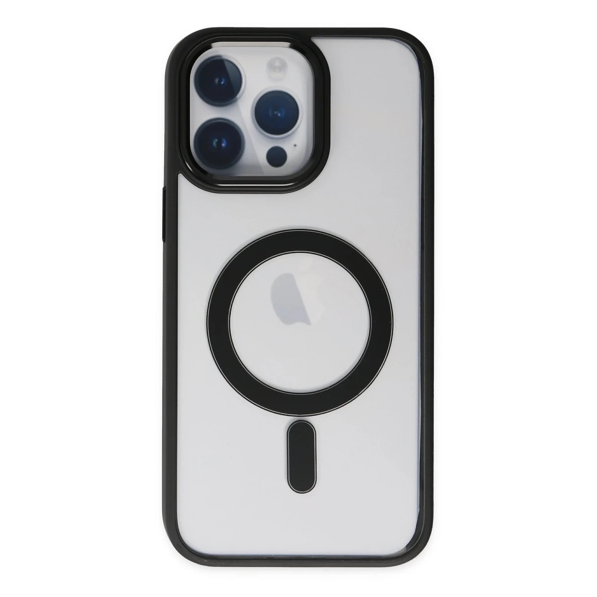 Apple iPhone 14 Pro Kılıf Room Magneticsafe Silikon - Siyah