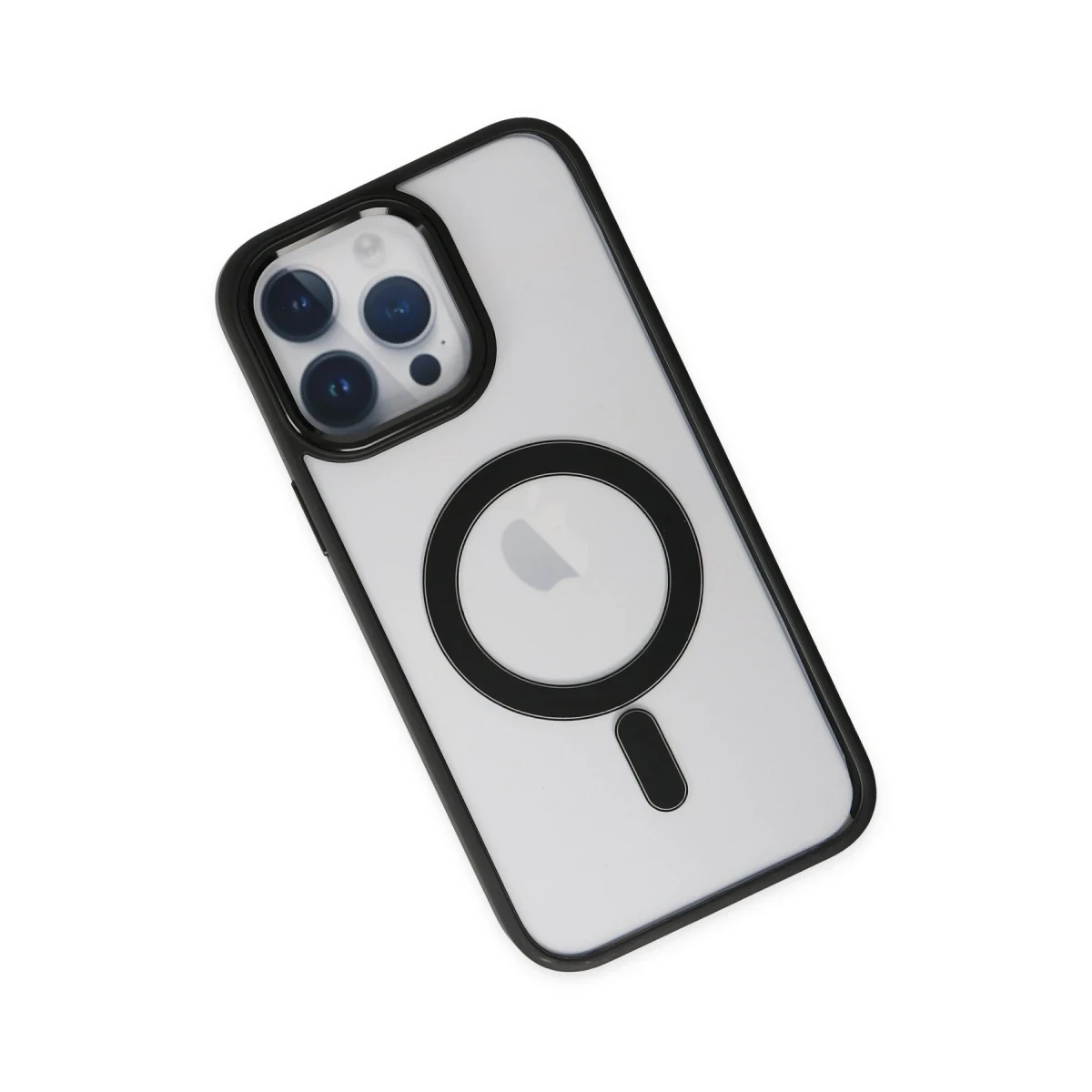 Apple iPhone 14 Pro Kılıf Room Magneticsafe Silikon - Siyah