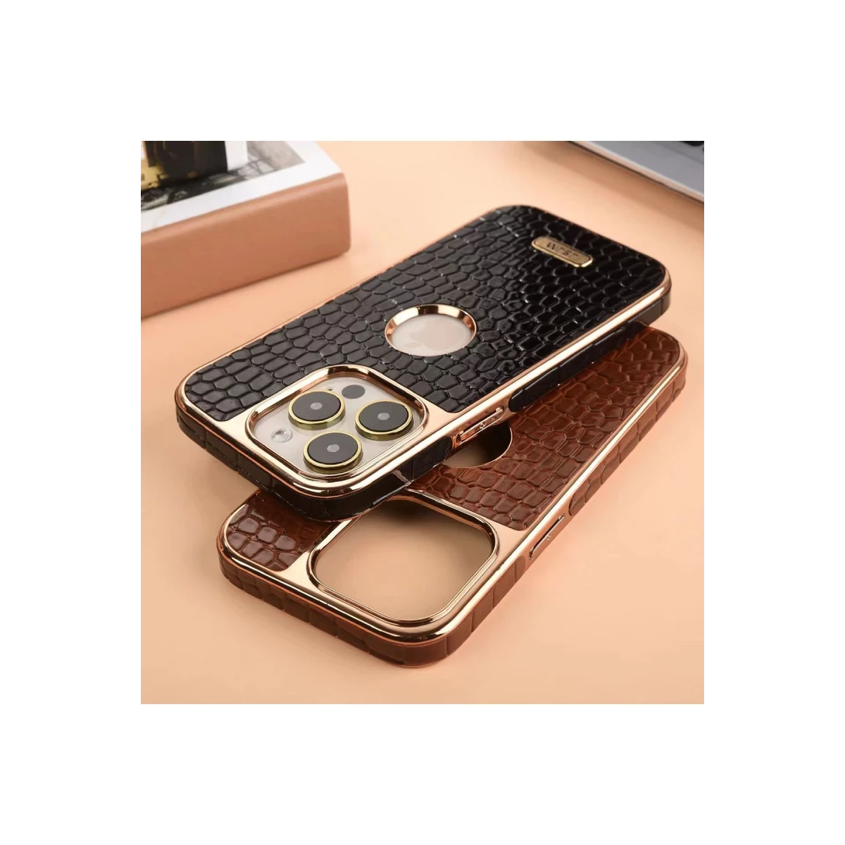 Apple iPhone 14 Pro Kılıf Snake Kapak - Bordo