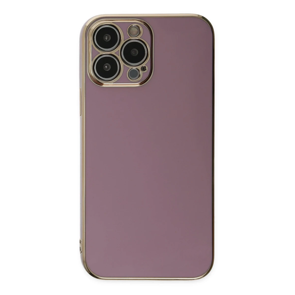 Apple iPhone 14 Pro Kılıf Volet Silikon - Mor