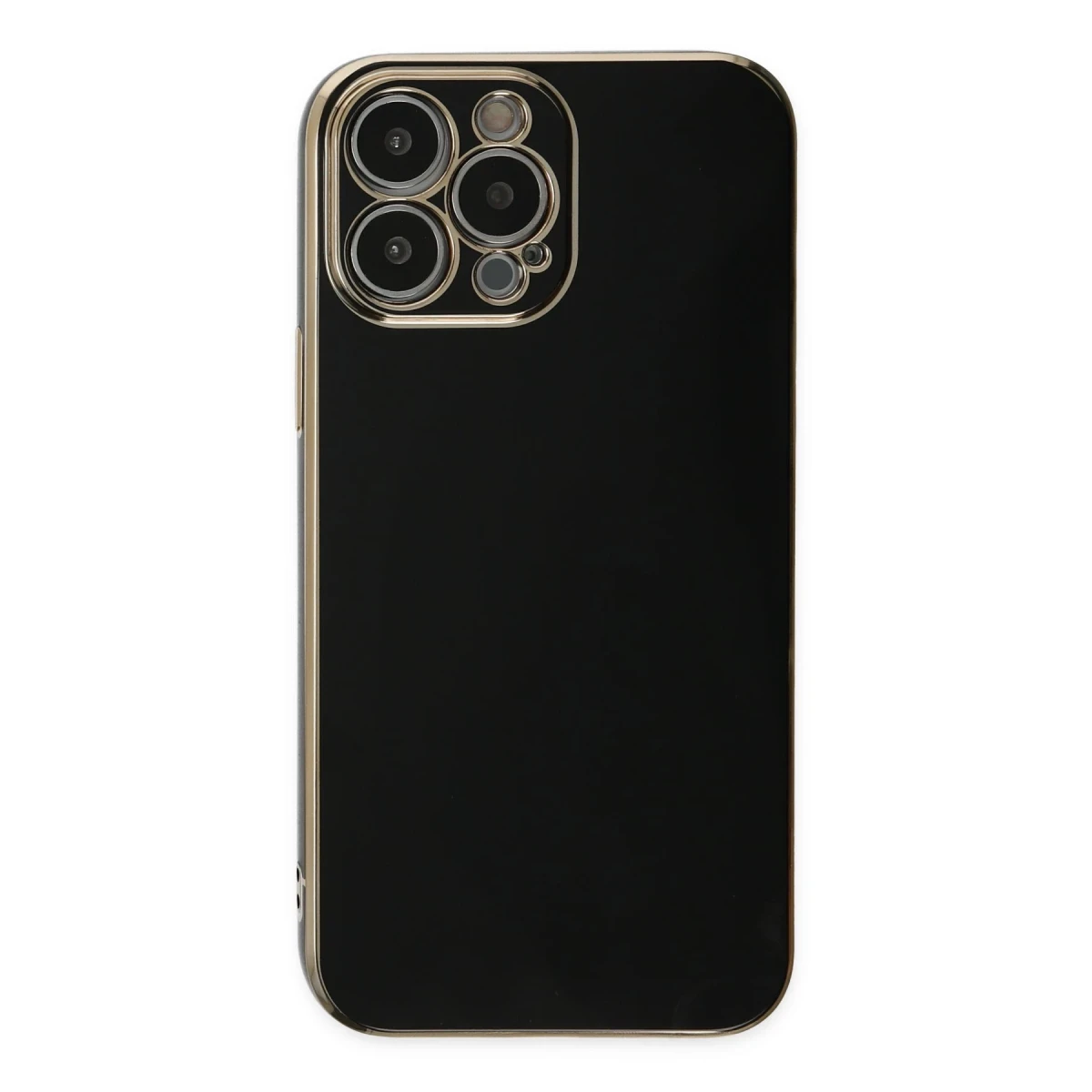 Apple iPhone 14 Pro Kılıf Volet Silikon - Siyah