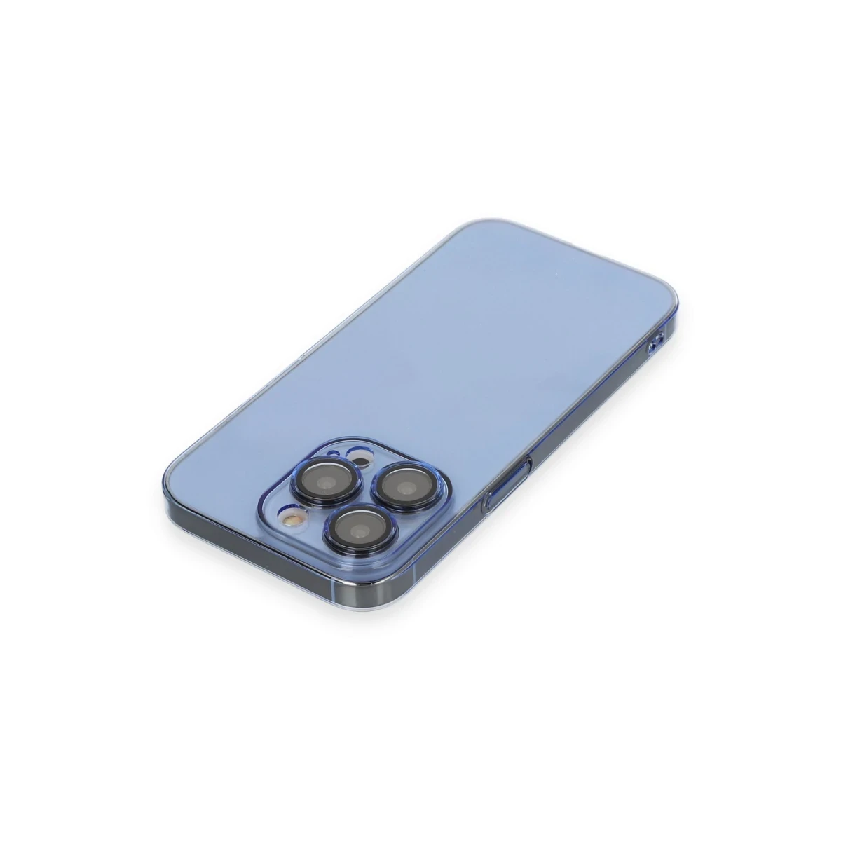 Apple iPhone 14 Pro Max Kılıf Armada Lensli Kapak - Sierra Blue