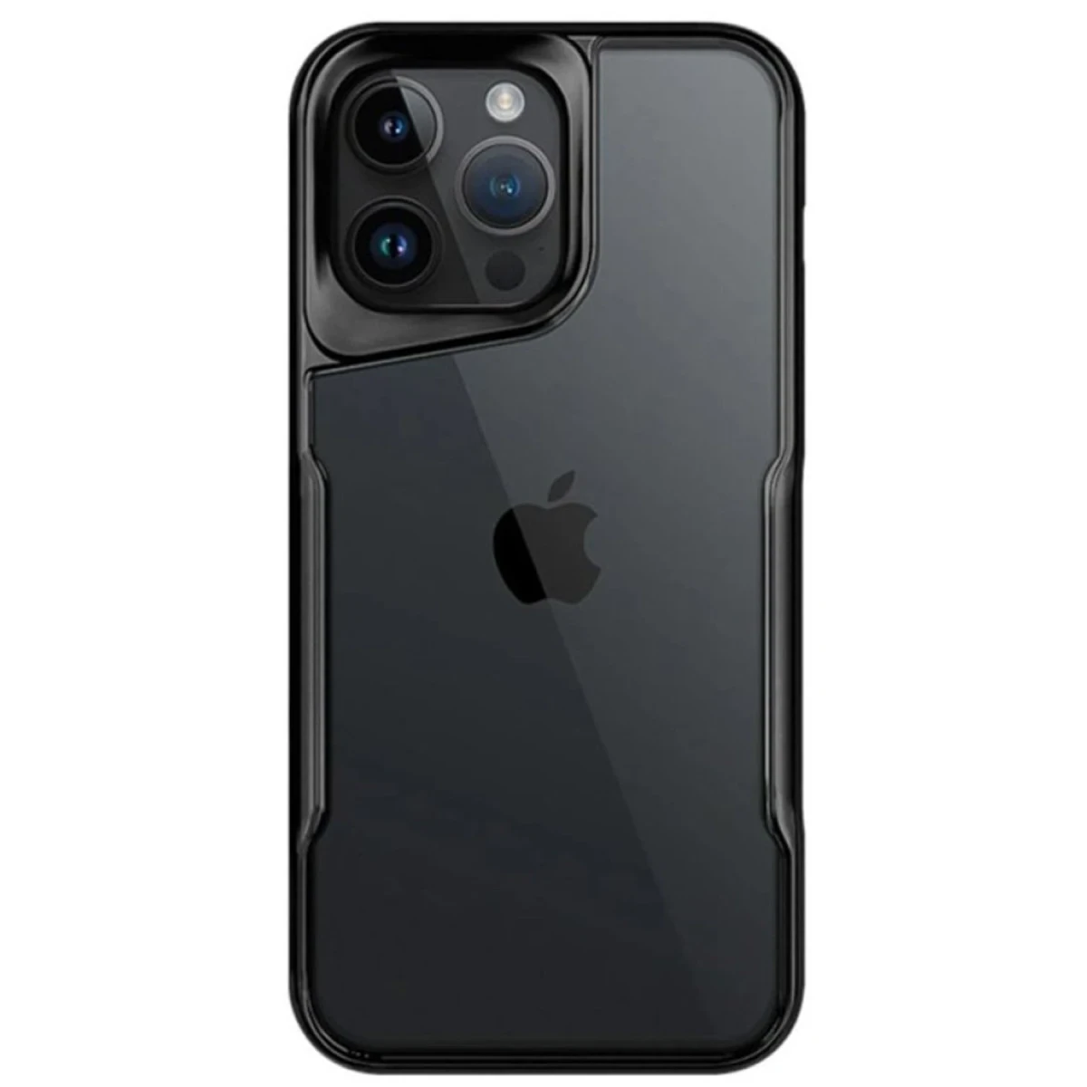 Apple iPhone 14 Pro Max Kılıf Boyi Silikon Kapak - Siyah