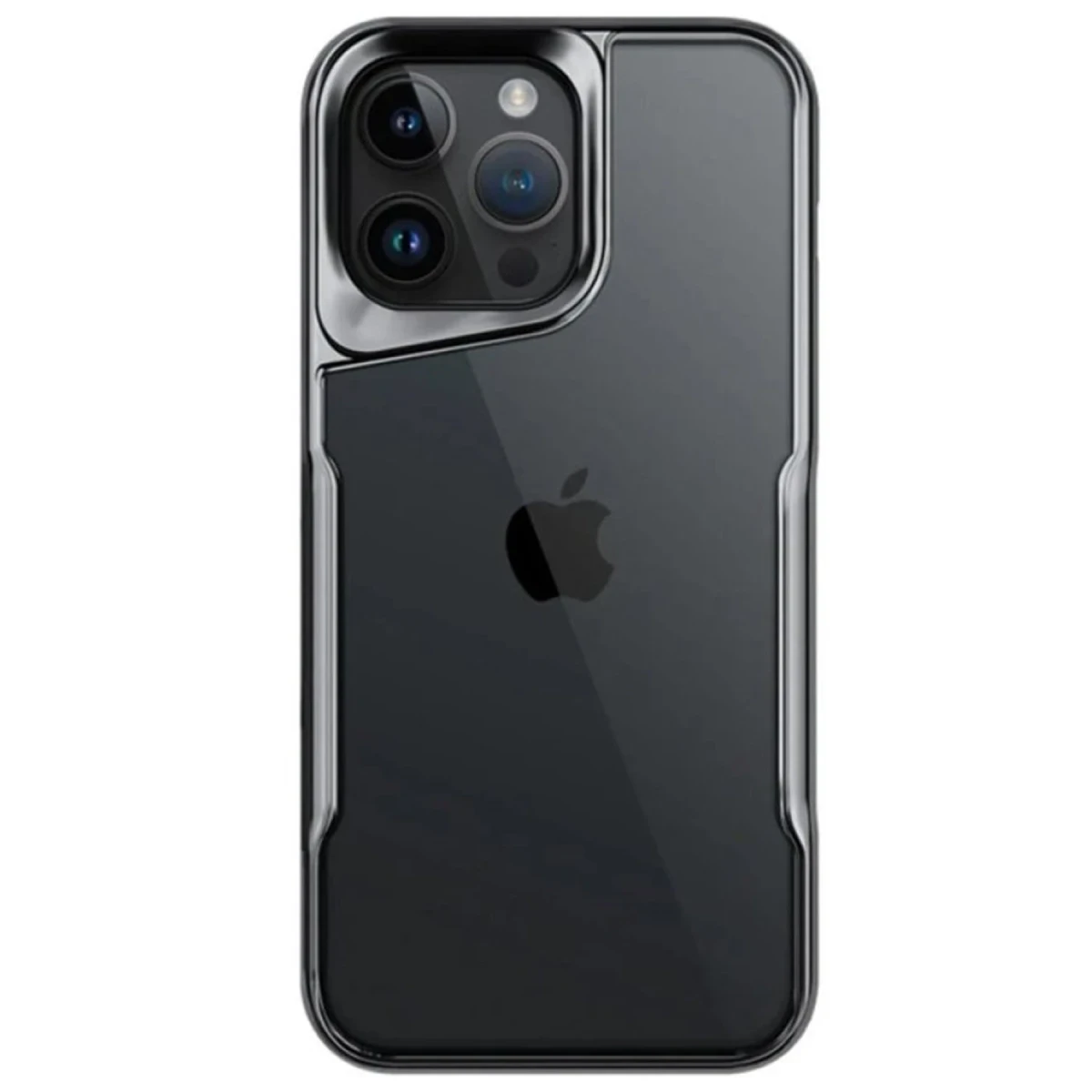 Apple iPhone 14 Pro Max Kılıf Boyi Silikon Kapak - Titan Gri