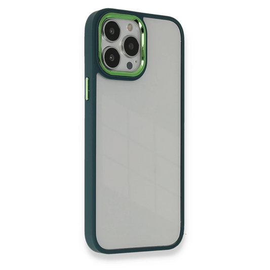 Apple iPhone 14 Pro Max Kılıf Dora Kapak - Haki Yeşil