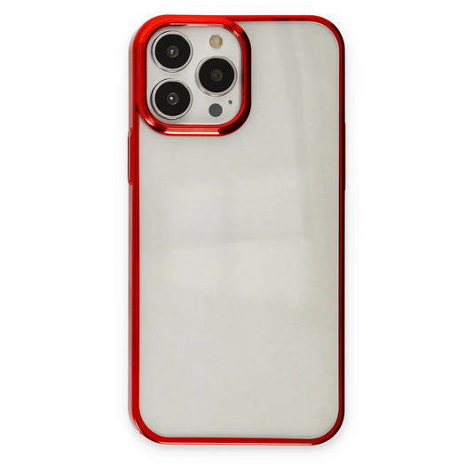 Apple iPhone 14 Pro Max Kılıf Element Silikon - Kırmızı
