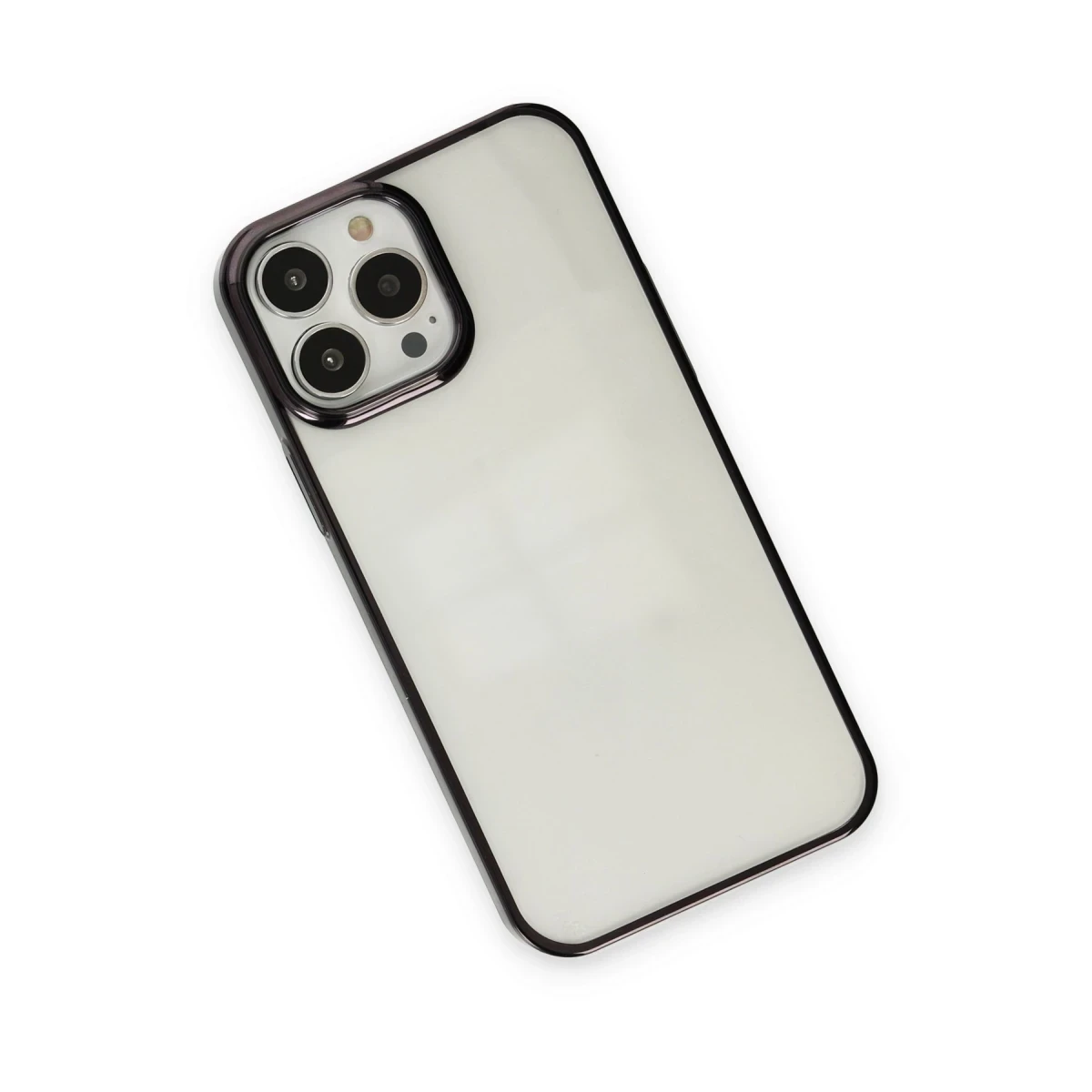 Apple iPhone 14 Pro Max Kılıf Element Silikon - Siyah