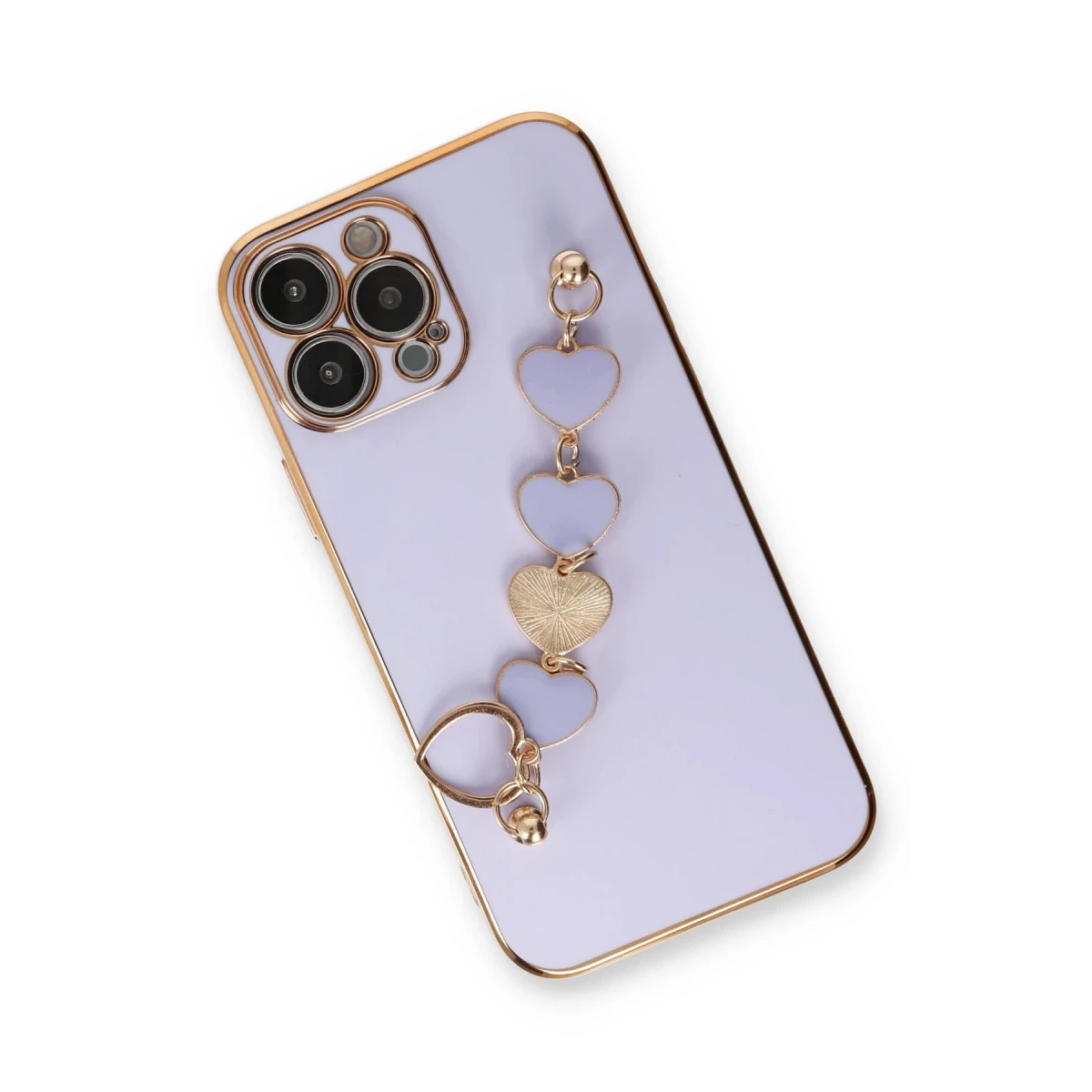 Apple iPhone 14 Pro Max Kılıf Esila Silikon - Lila