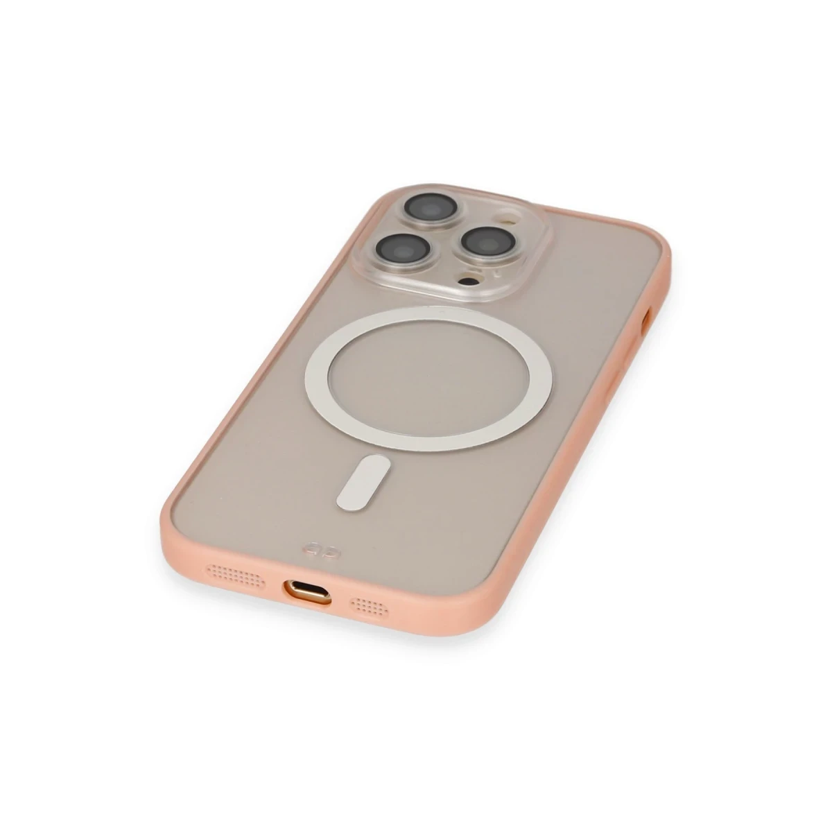 Apple iPhone 14 Pro Max Kılıf Grand Magneticsafe Kapak - Pembe