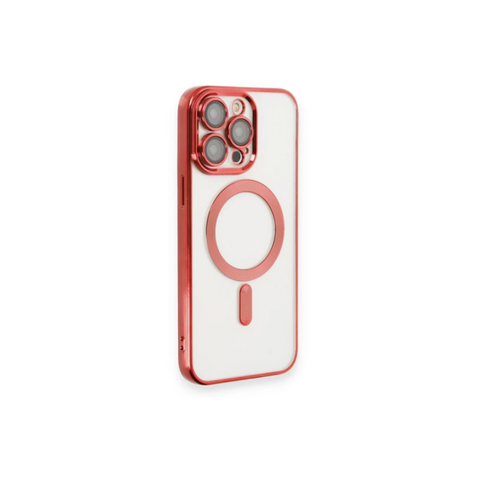 Apple iPhone 14 Pro Max Kılıf Kross Magneticsafe Kapak - Kırmızı