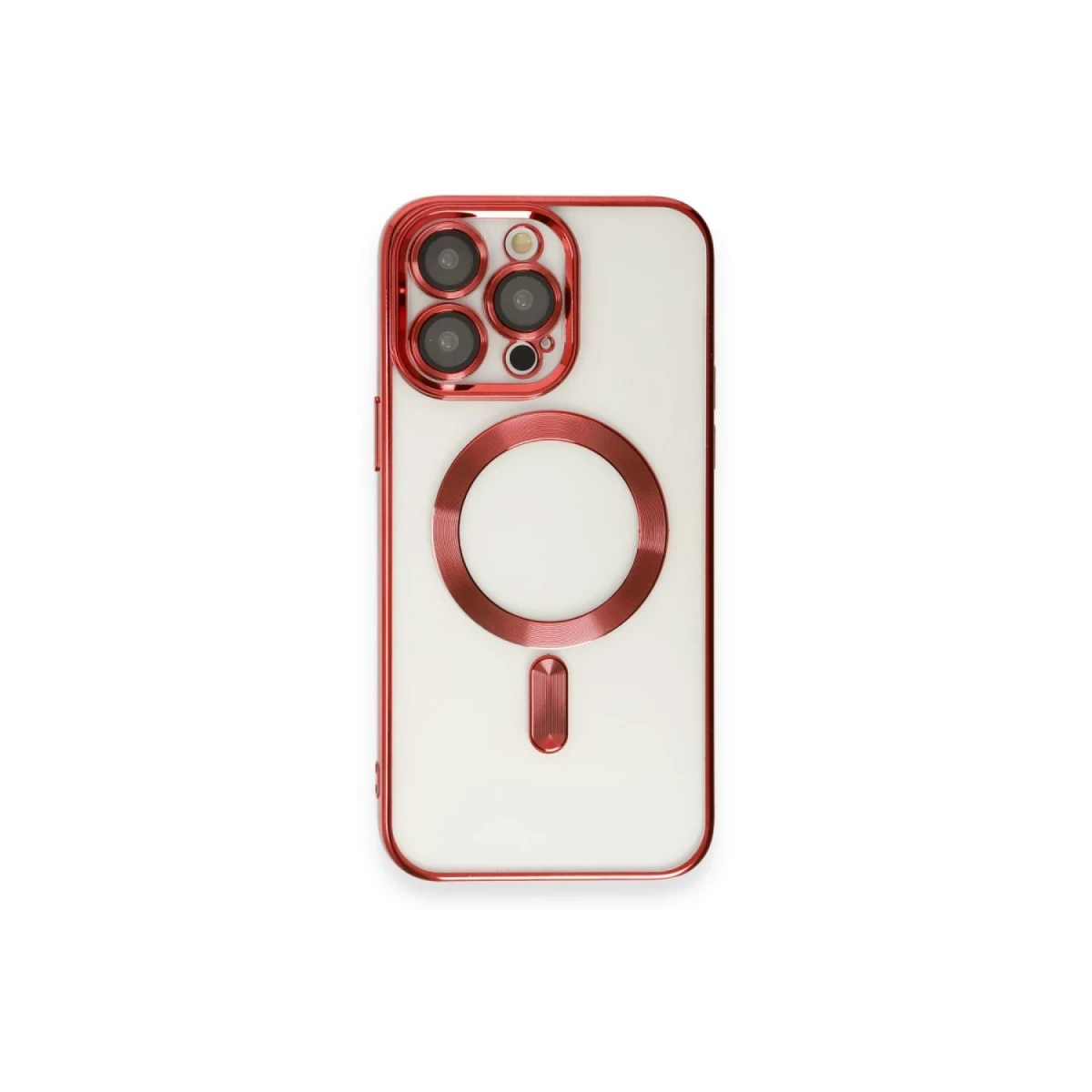 Apple iPhone 14 Pro Max Kılıf Kross Magneticsafe Kapak - Kırmızı