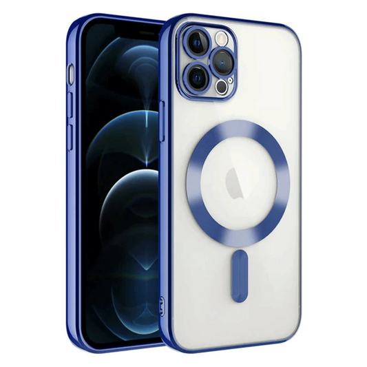 Apple iPhone 14 Pro Max Kılıf Kross Magneticsafe Kapak - Lacivert