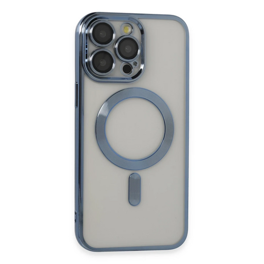 Apple iPhone 14 Pro Max Kılıf Kross Magneticsafe Kapak - Sierra Blue