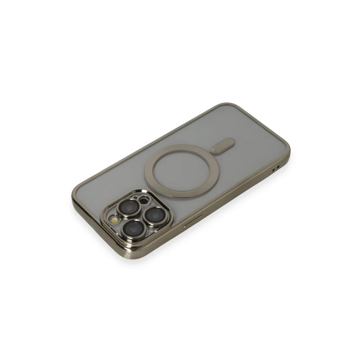 Apple iPhone 14 Pro Max Kılıf Kross Magneticsafe Kapak - Titan Gri