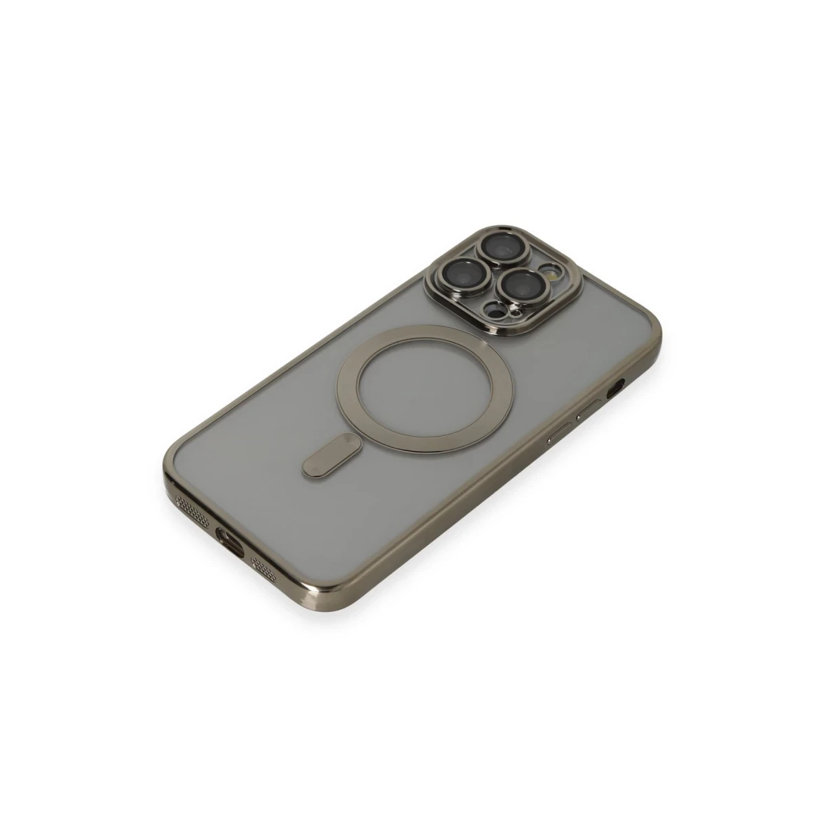 Apple iPhone 14 Pro Max Kılıf Kross Magneticsafe Kapak - Titan Gri