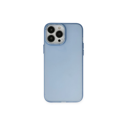 Apple iPhone 14 Pro Max Kılıf Modos Metal Kapak - Mavi