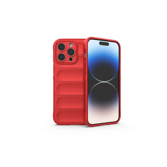 Apple iPhone 14 Pro Max Kılıf Optimum Silikon - Kırmızı