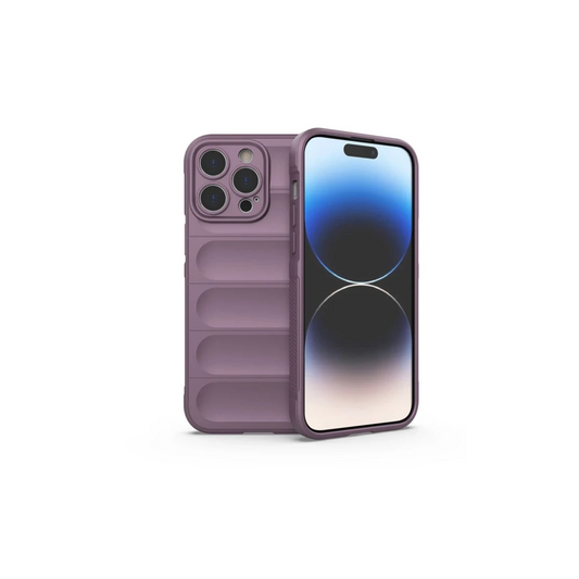 Apple iPhone 14 Pro Max Kılıf Optimum Silikon - Mor
