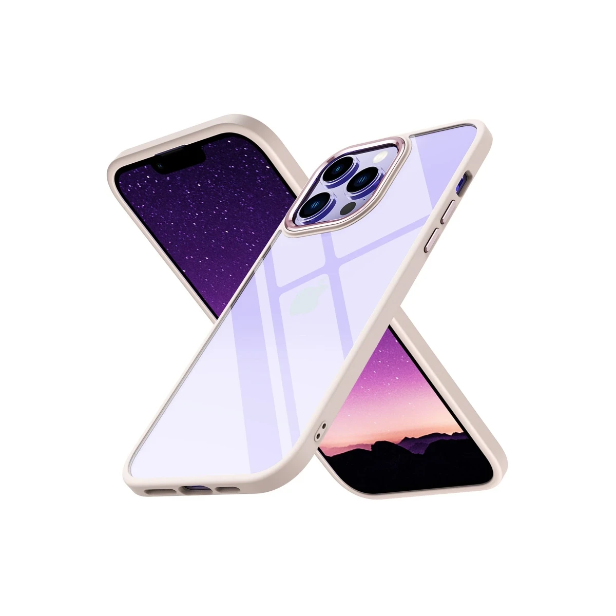 Apple iPhone 14 Pro Max Kılıf Power Silikon - Rose