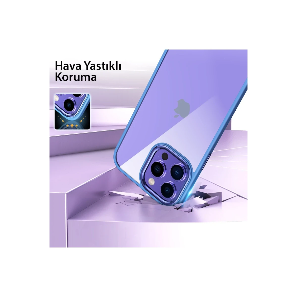 Apple iPhone 14 Pro Max Kılıf Power Silikon - Siyah