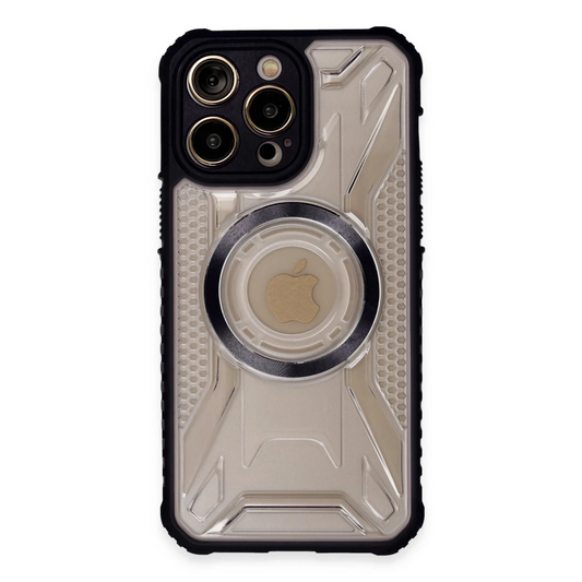 Apple iPhone 14 Pro Max Kılıf Prag Magneticsafe Kapak - Siyah