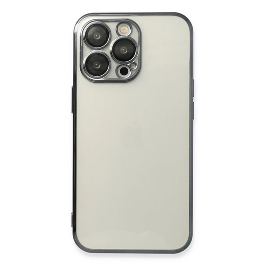 Apple iPhone 14 Pro Max Kılıf Razer Lensli Silikon - Siyah