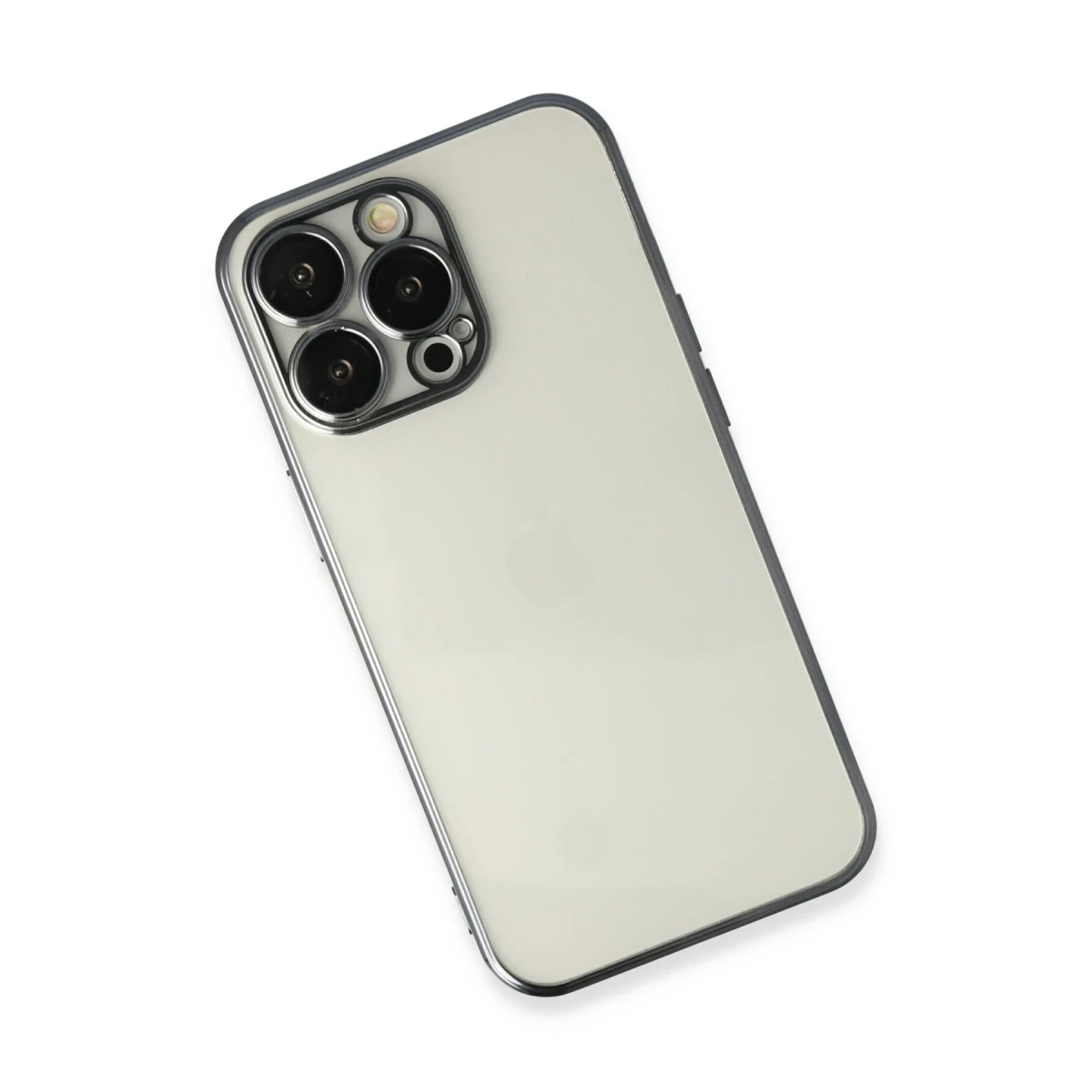 Apple iPhone 14 Pro Max Kılıf Razer Lensli Silikon - Siyah