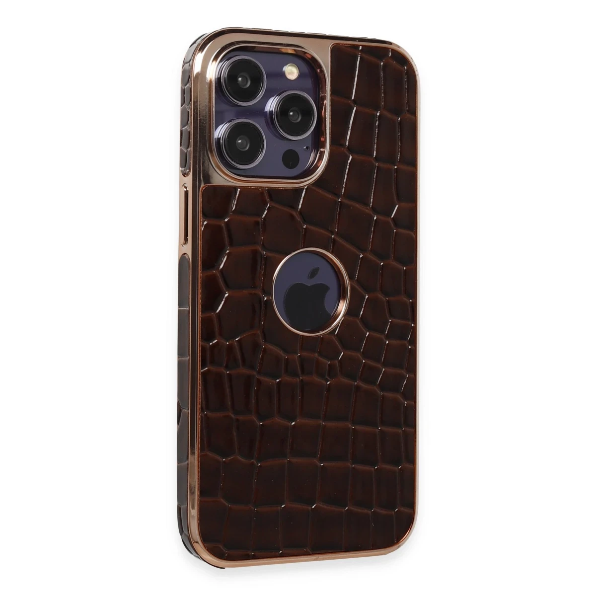 Apple iPhone 14 Pro Max Kılıf Snake Kapak - Bordo