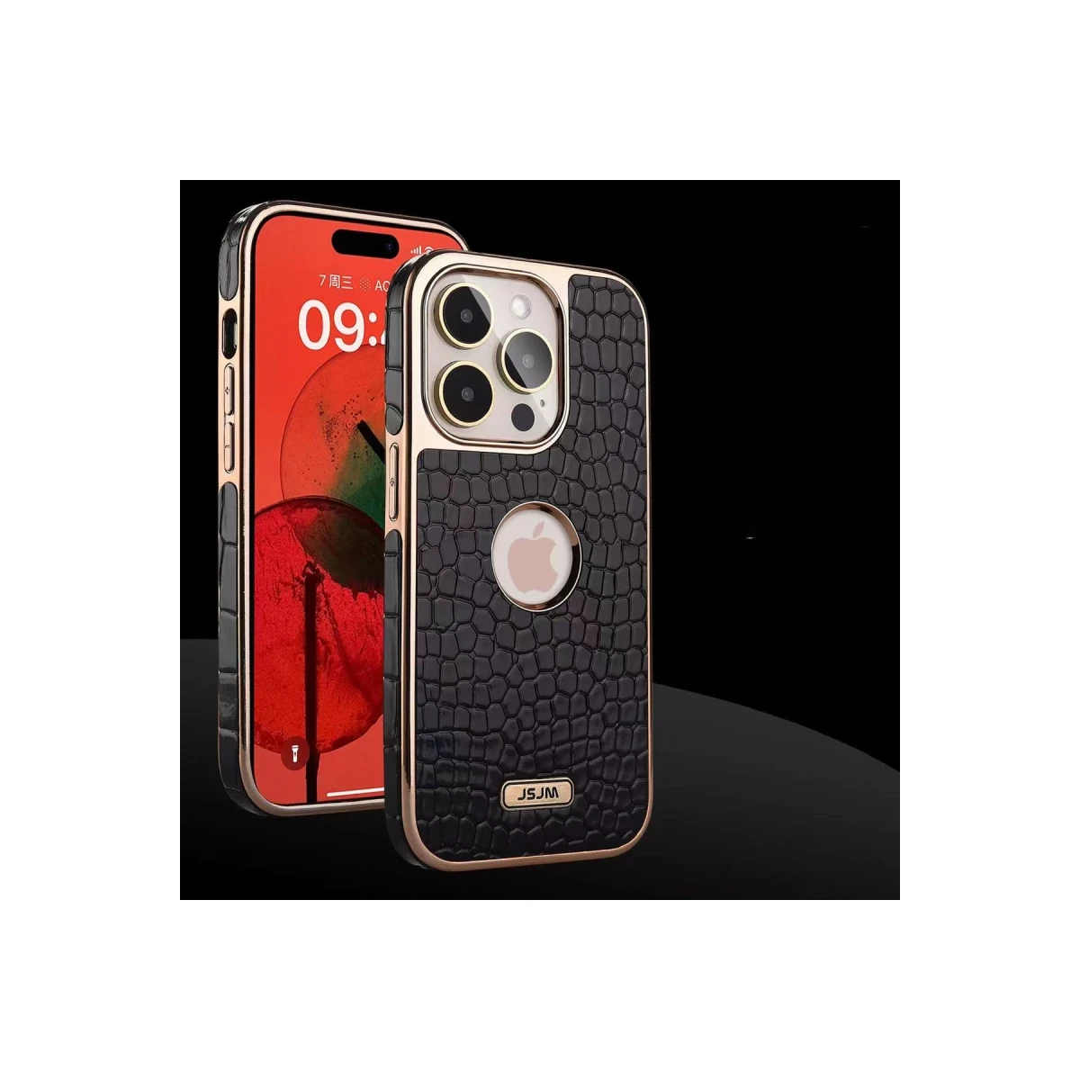 Apple iPhone 14 Pro Max Kılıf Snake Kapak - Bordo