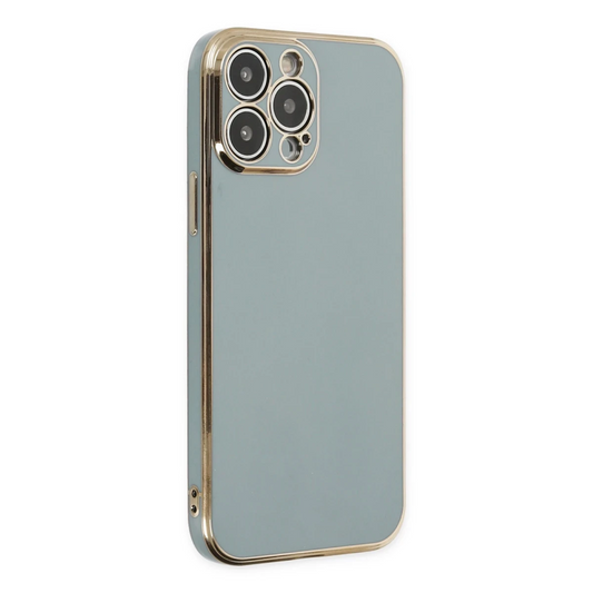 Apple iPhone 14 Pro Max Kılıf Volet Silikon - Açık Yeşil