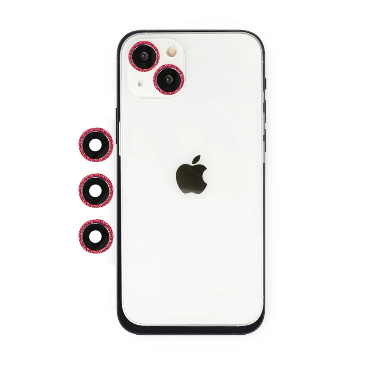 Apple iPhone 14 Shine Kamera Lens - Kırmızı