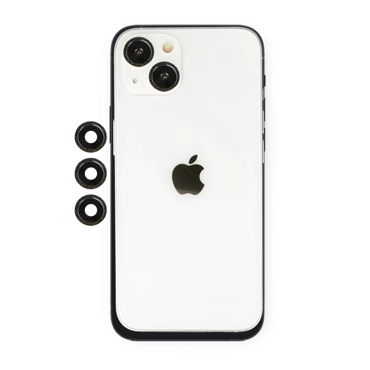 Apple iPhone 14 Shine Kamera Lens - Siyah