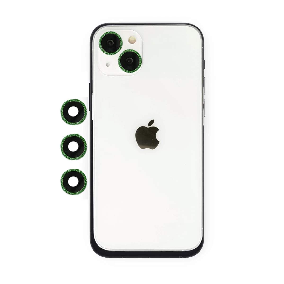 Apple iPhone 14 Shine Kamera Lens - Yeşil