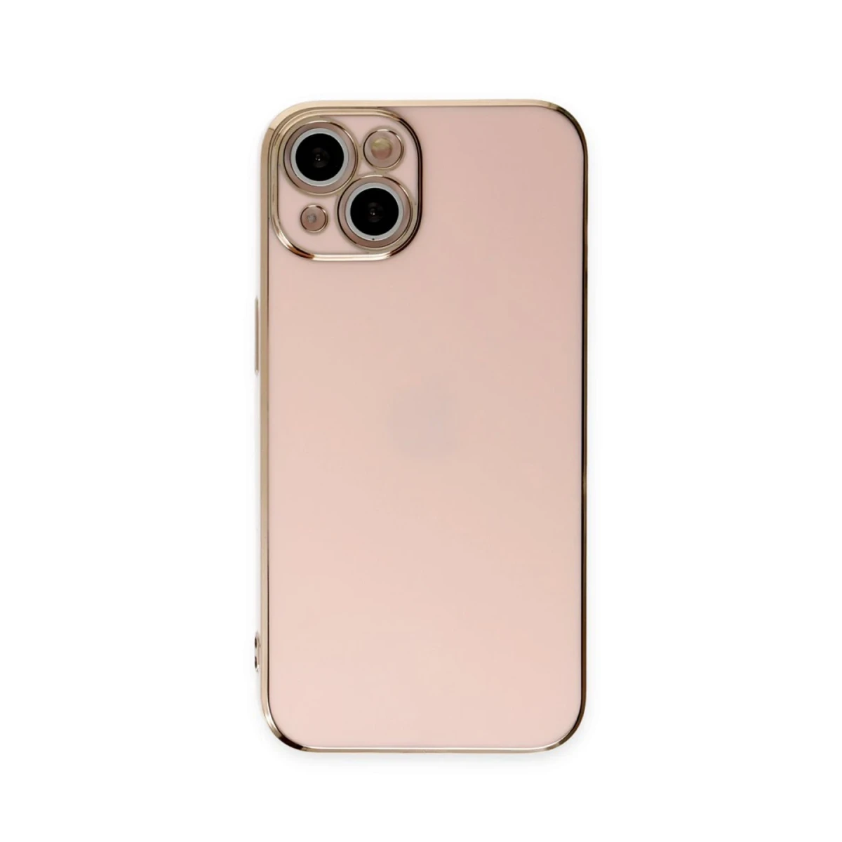 Apple iPhone 15 Kılıf Volet Silikon - Pembe