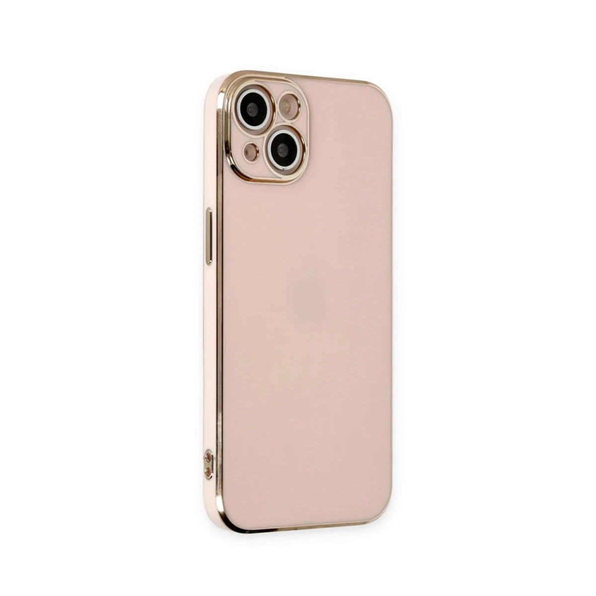 Apple iPhone 15 Kılıf Volet Silikon - Pembe