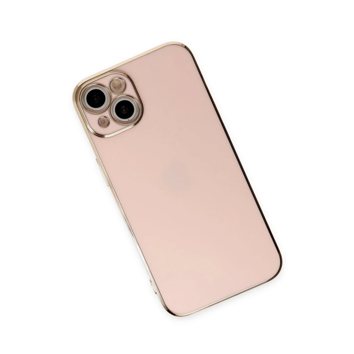 Apple iPhone 15 Kılıf Volet Silikon - Pembe