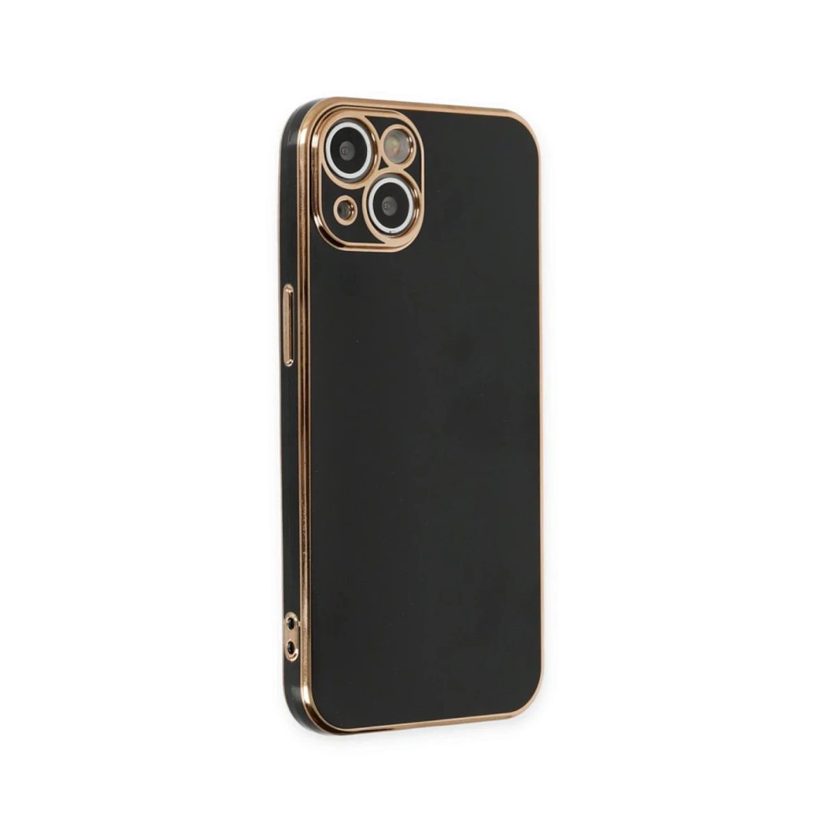 Apple iPhone 15 Kılıf Volet Silikon - Siyah
