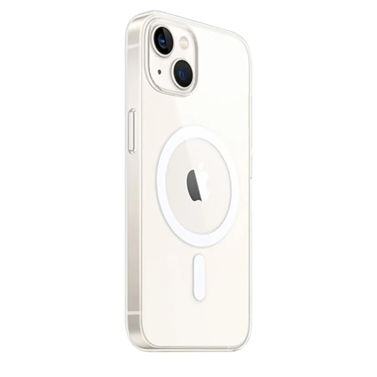 Apple iPhone 15 Plus Kılıf Pc Real Magsafe Kapak - Şeffaf