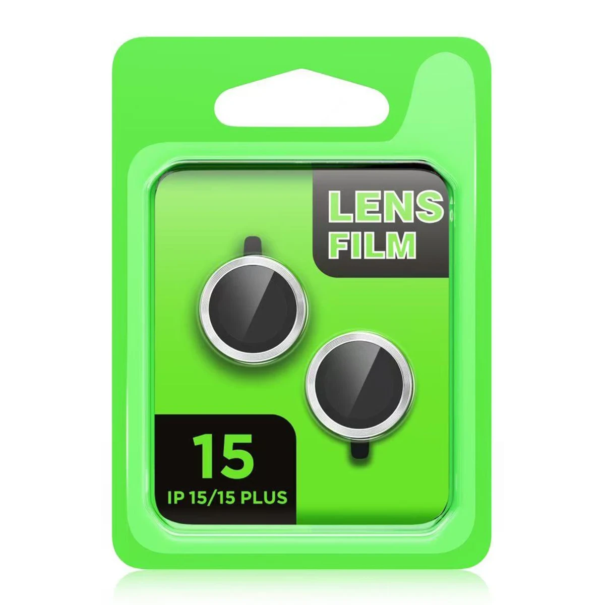 Apple iPhone 15 Plus Raze Metal Kamera Lens - Sarı