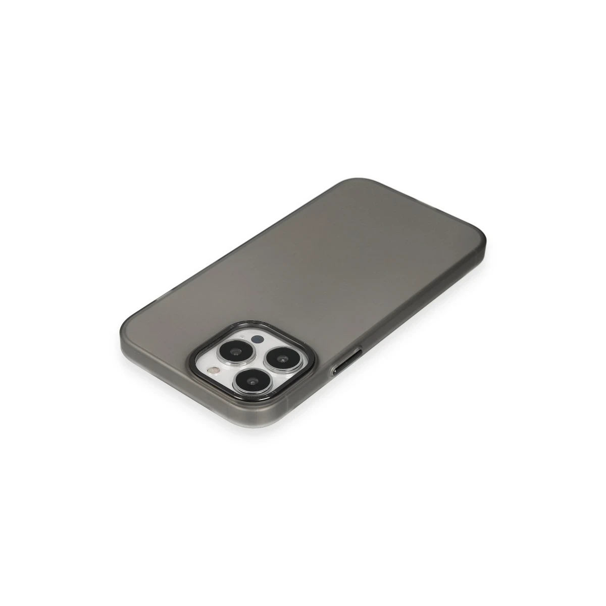 Apple iPhone 15 Pro Kılıf Modos Metal Kapak - Siyah