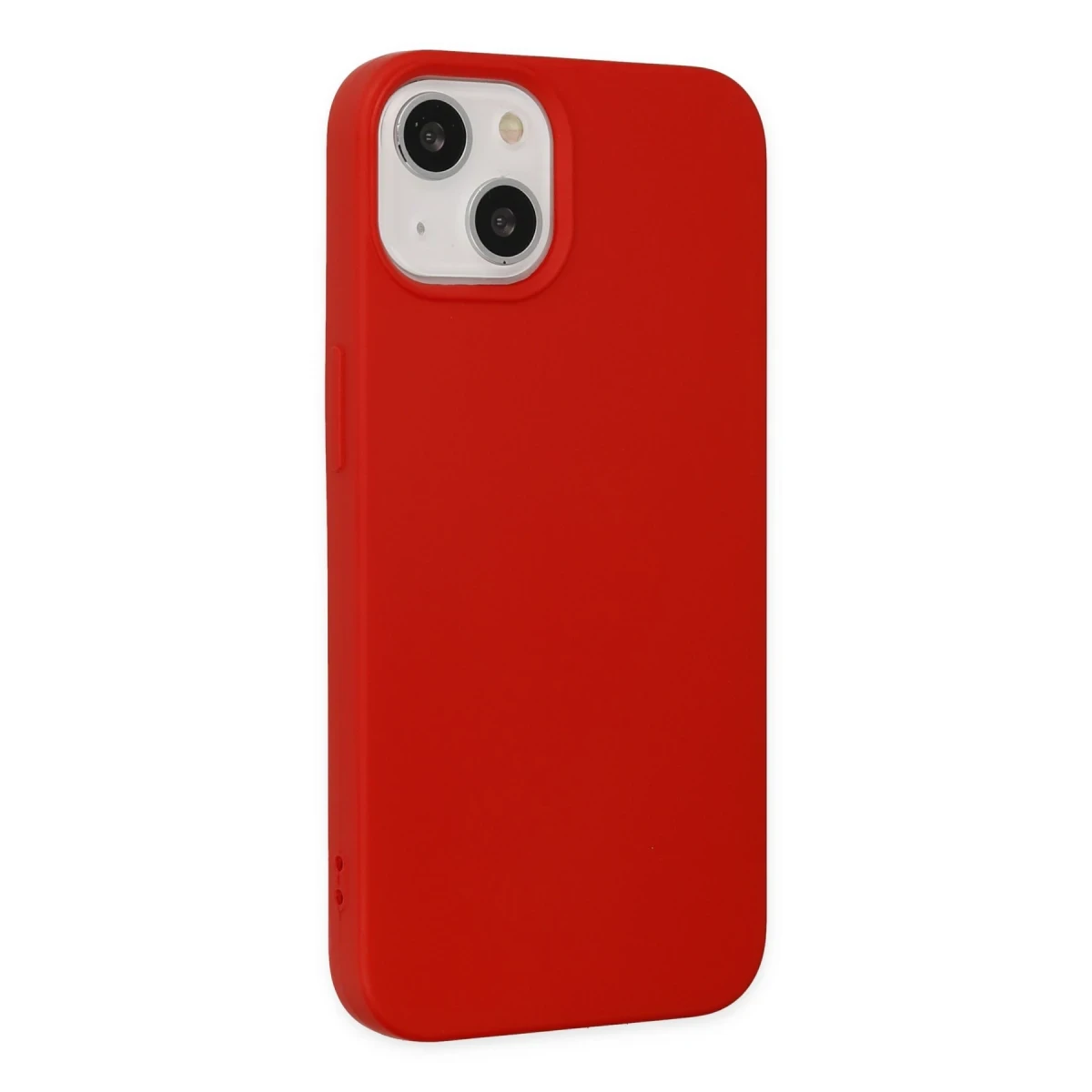 Apple iPhone 15 Pro Kılıf Nano içi Kadife Silikon - Kırmızı