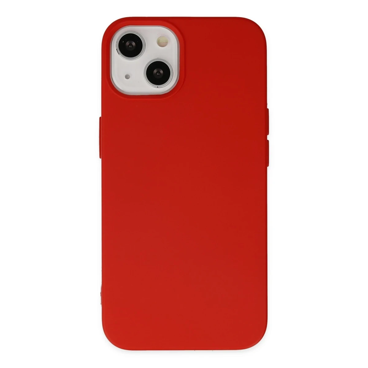 Apple iPhone 15 Pro Kılıf Nano içi Kadife Silikon - Kırmızı