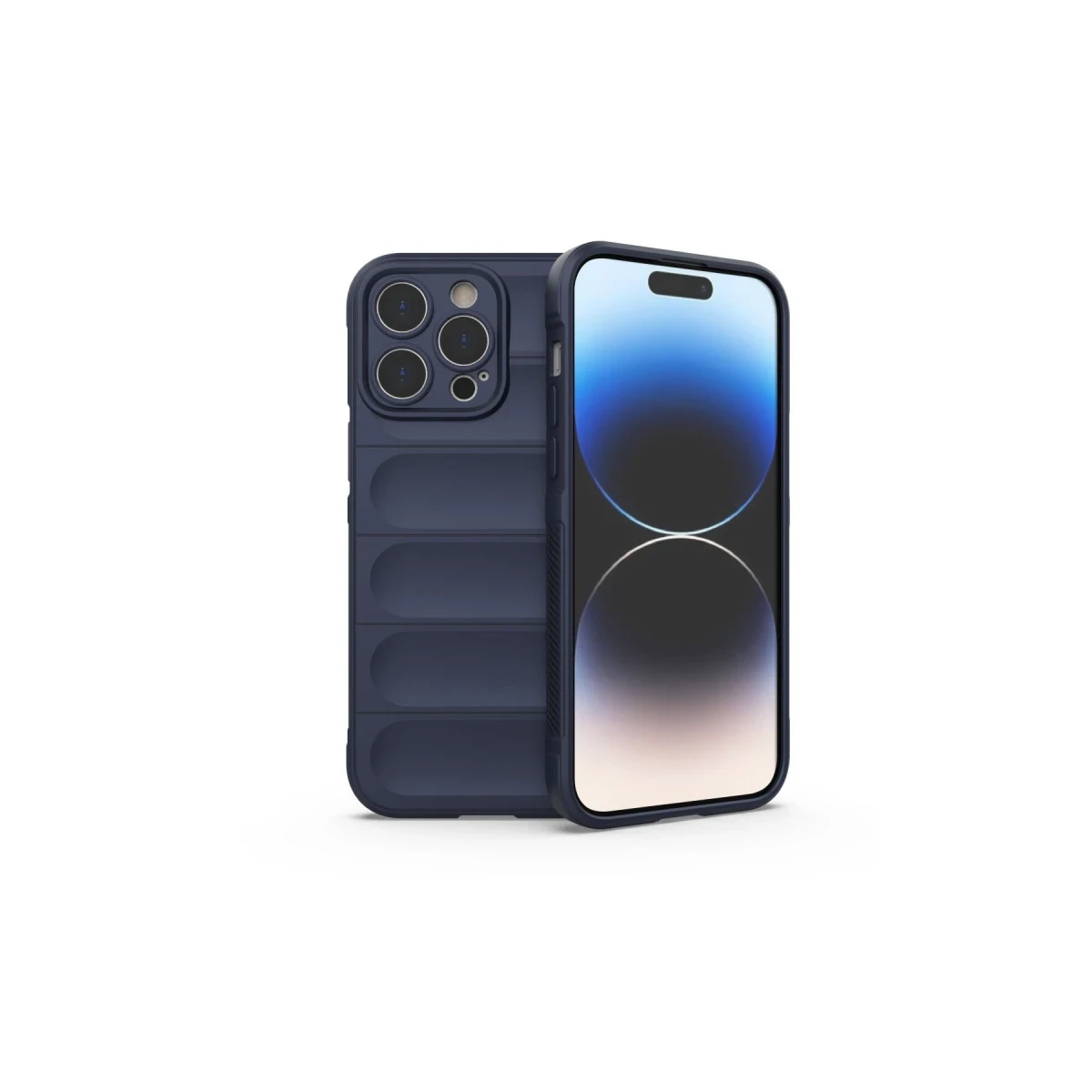 Apple iPhone 15 Pro Kılıf Optimum Silikon - Lacivert