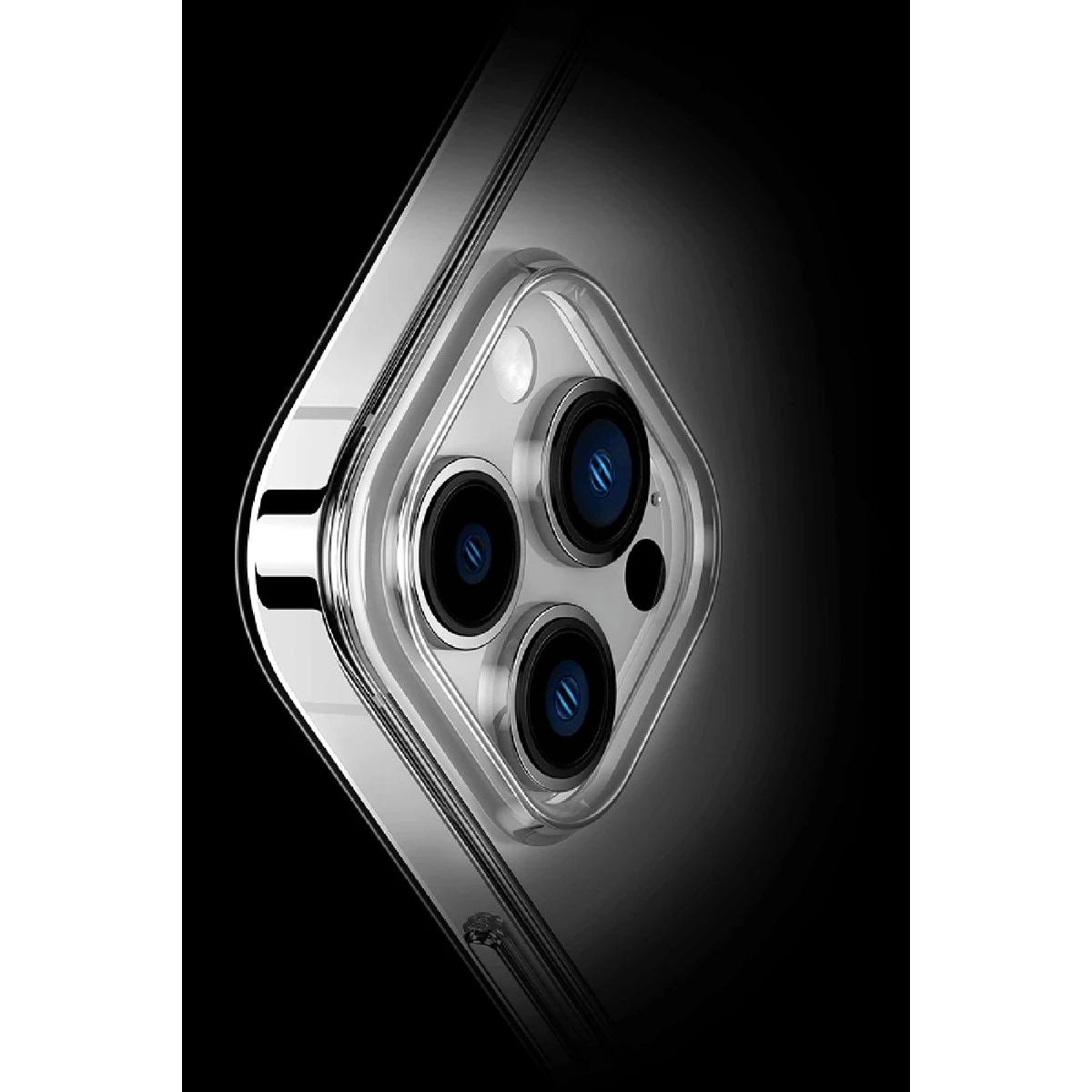 Apple iPhone 15 Pro Max Kılıf Tron Şeffaf Magsafe Kapak - Şeffaf